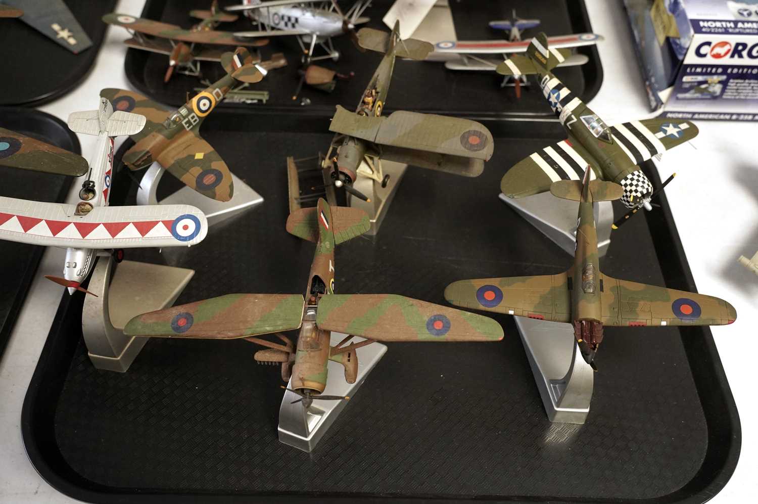 A collection of Corgi The Aviation Archive WWII model military aircraft - Image 3 of 7