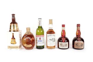 A selection of bottles of alcohol