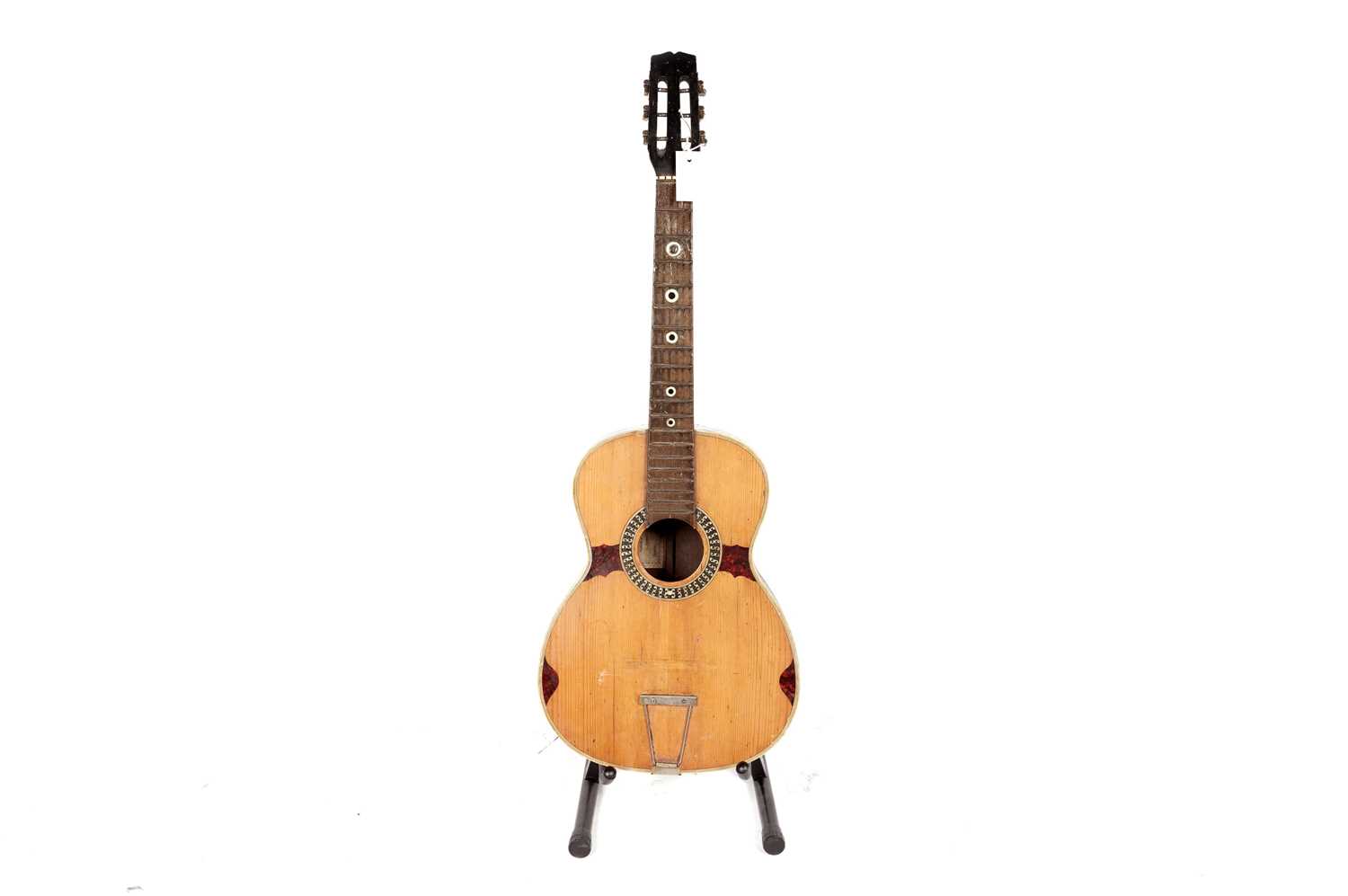 A gypsy-style parlour guitar