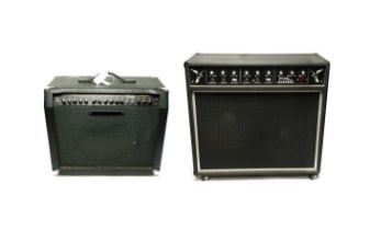 Two guitar amplifiers