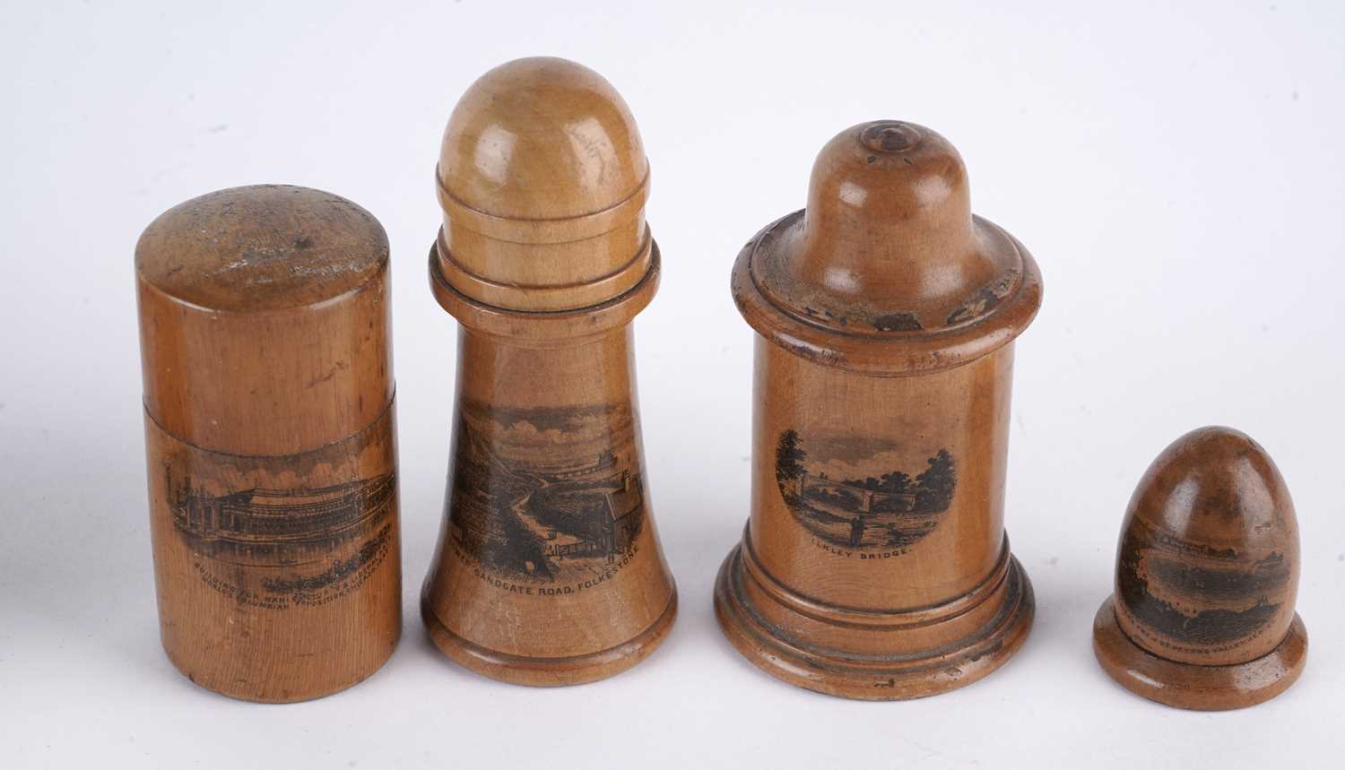 A collection of Mauchline Ware - Image 3 of 5