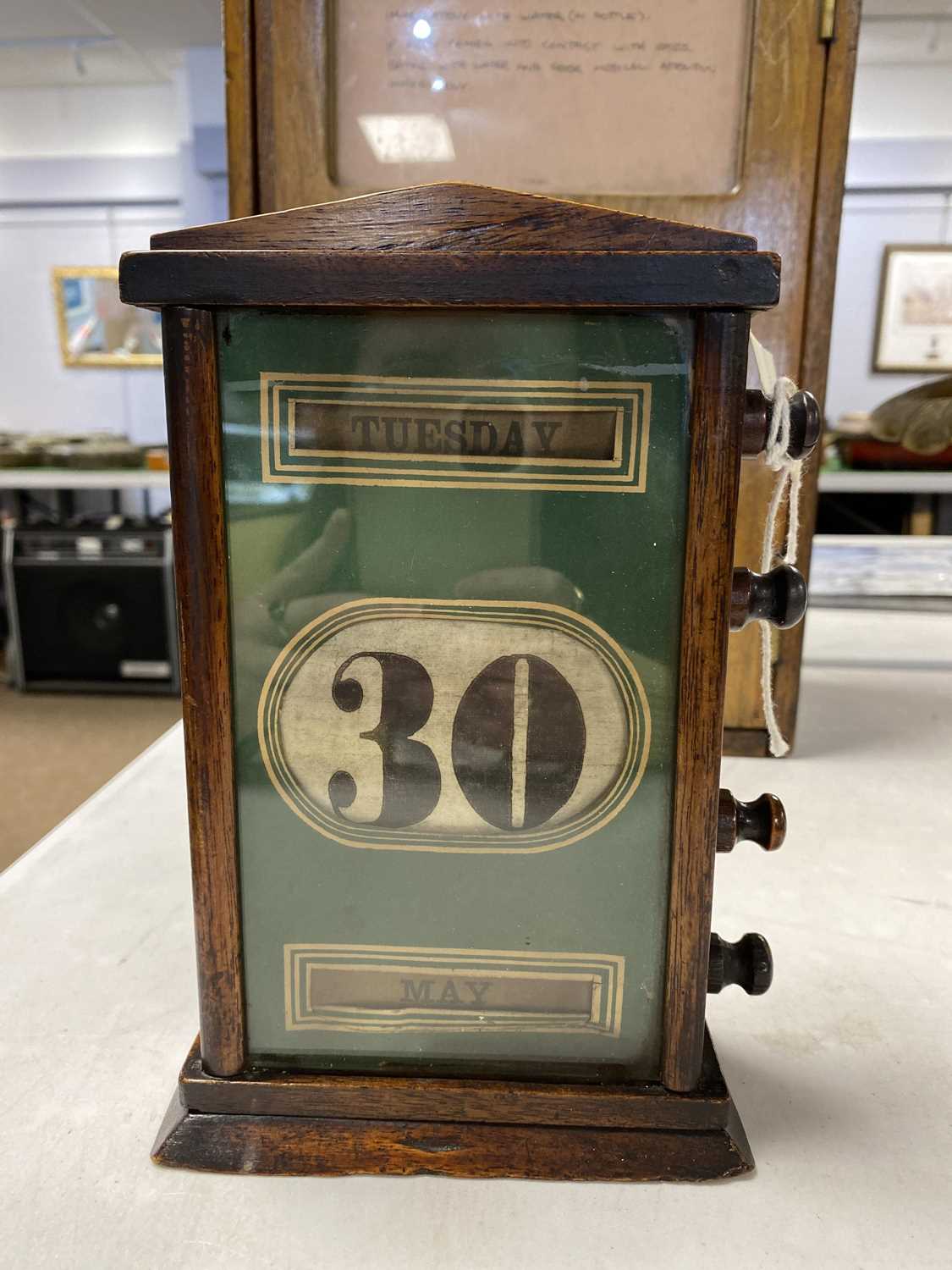 An Edwardian desktop perpetual calendar - Image 9 of 9