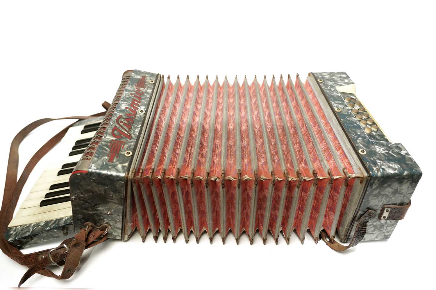 Empress 19-button Melodeon, and an Accordion - Image 8 of 13