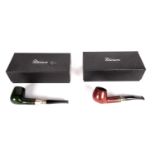 Two Petersons tobacco pipes