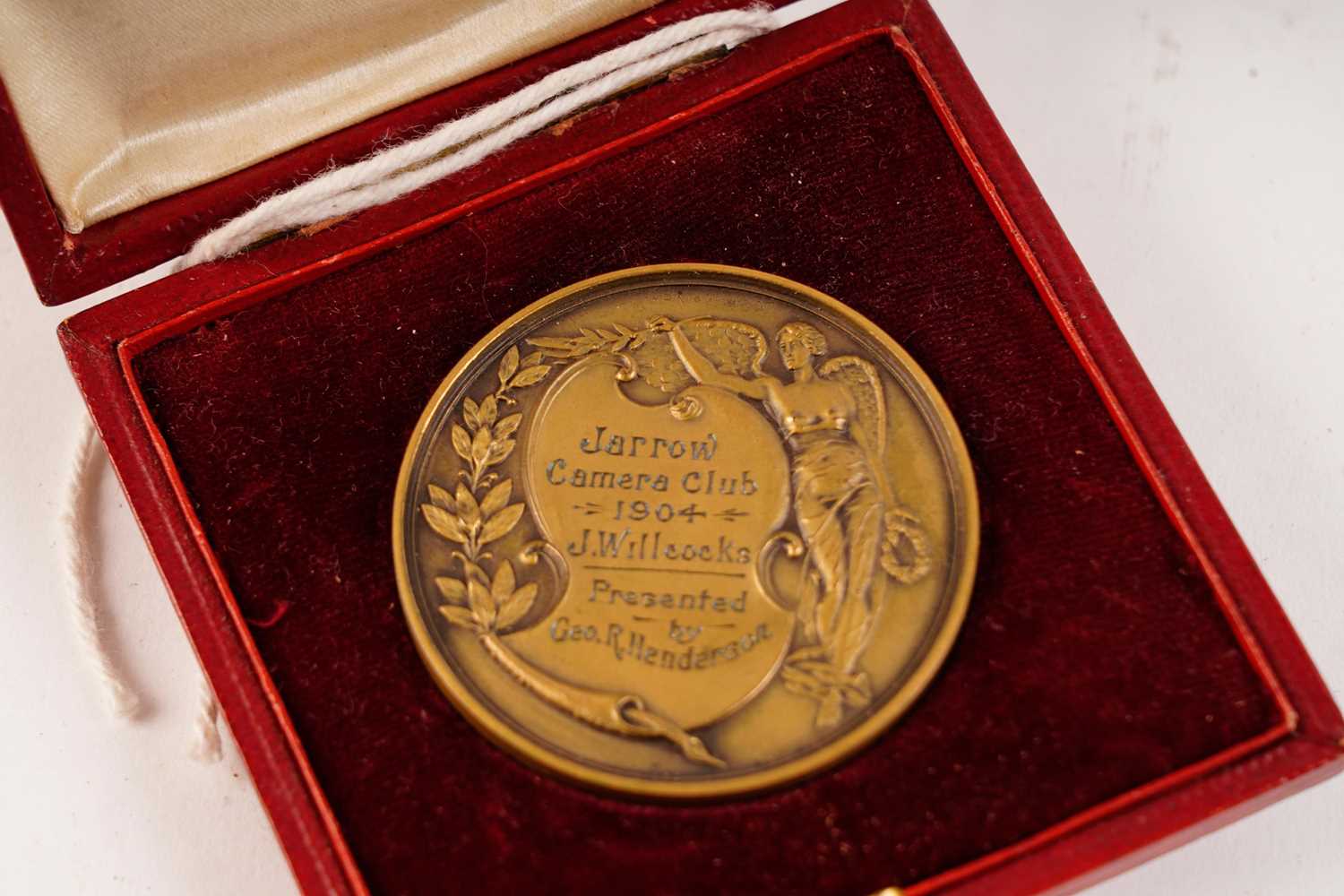 An Edwardian Jarrow Camera Club photography medal - Image 2 of 3