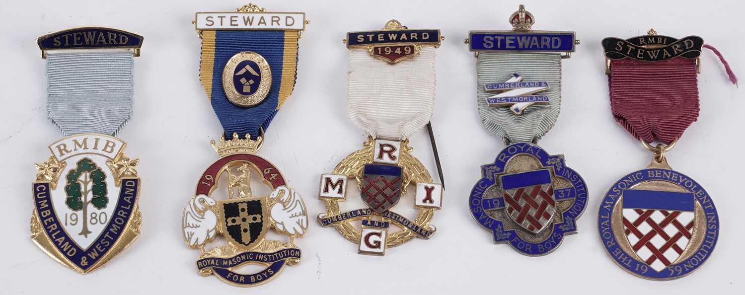 A collection of Masonic jewels - Image 3 of 3