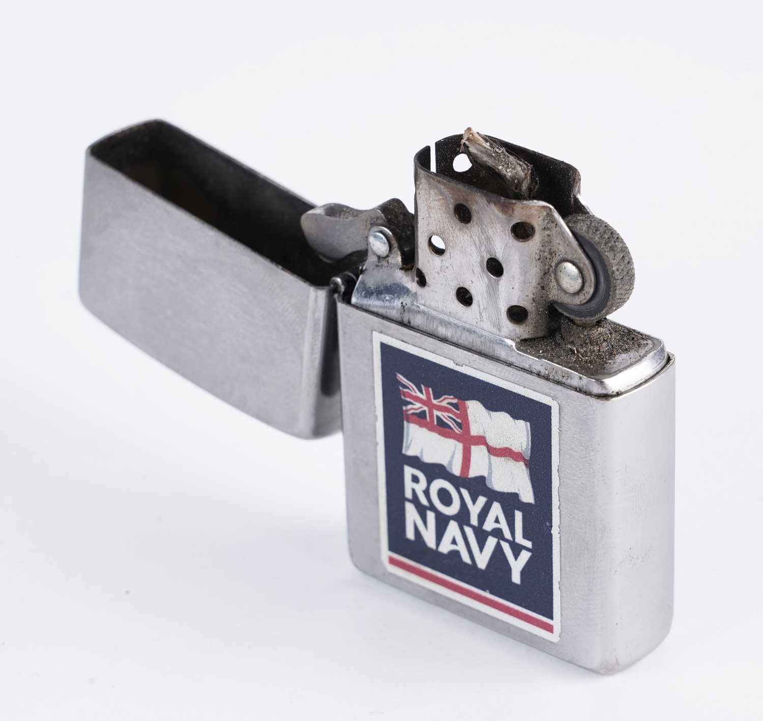 A collection of British Military interest Zippo cigarette lighters - Image 2 of 4