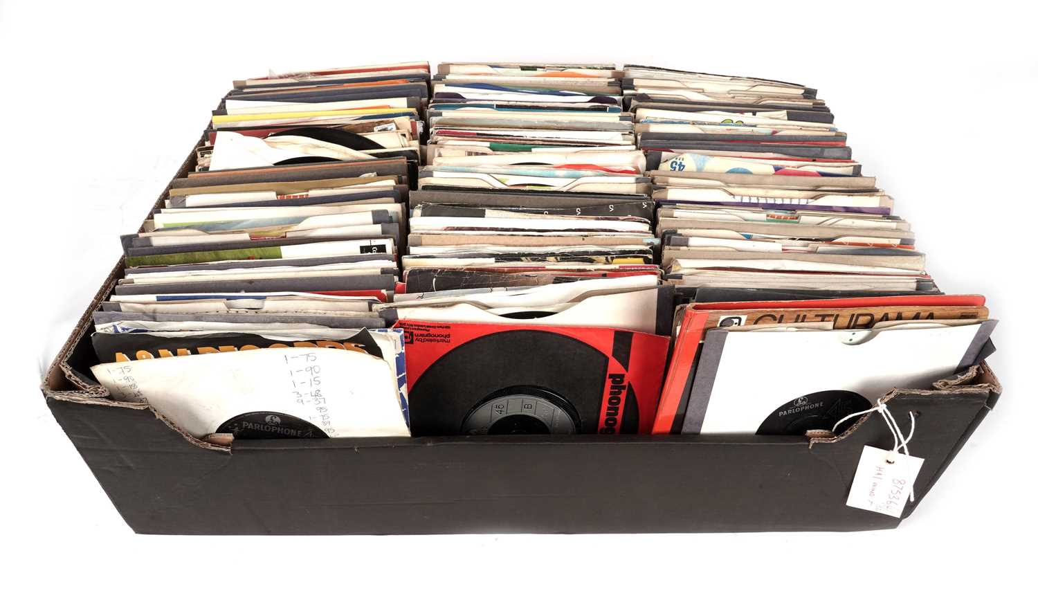 A large collection of 7" singles