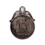 Tribute Medal presented to the Officers and crew of HMS New Zealand