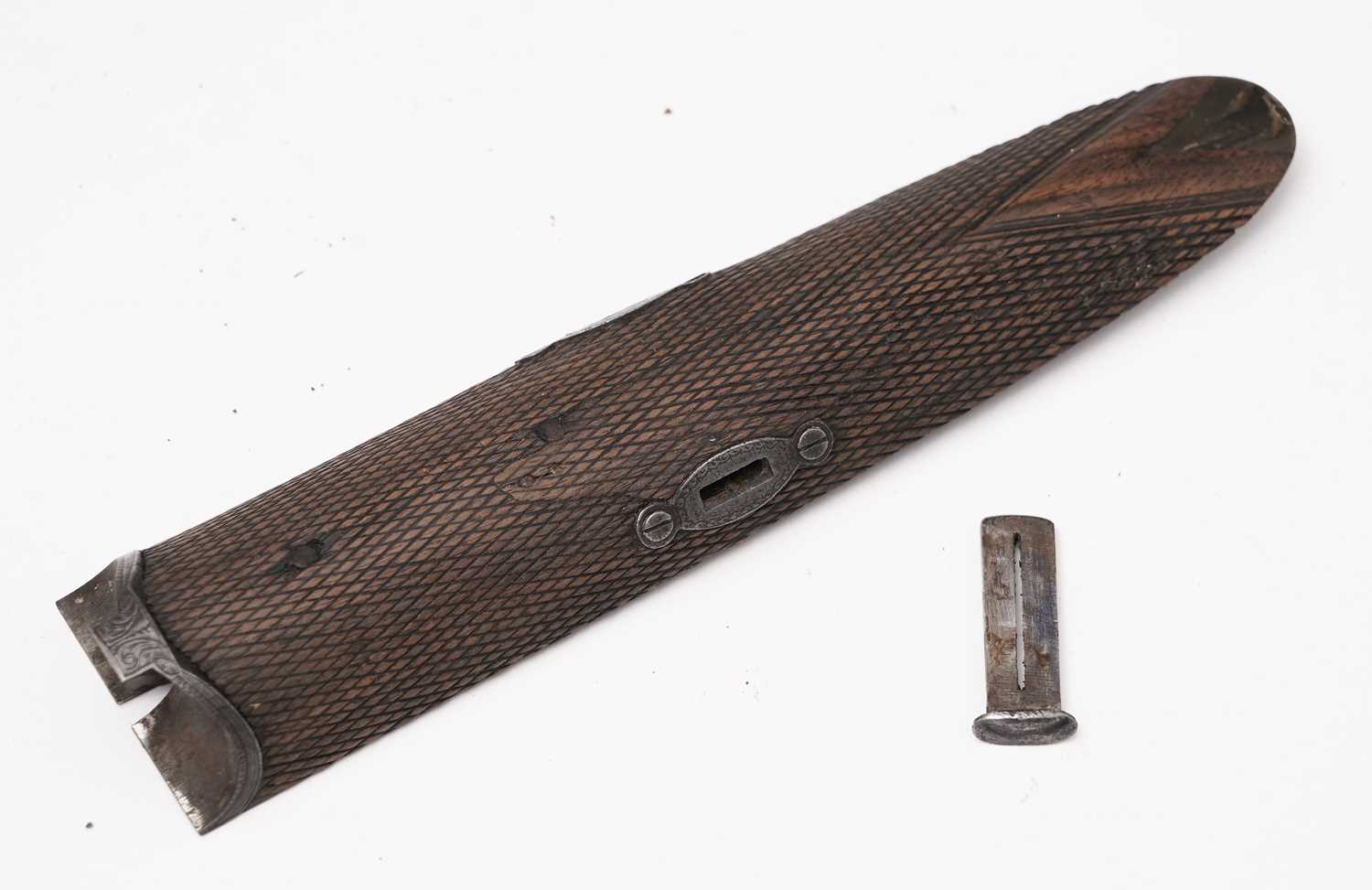 A 19th Century double barrel breech loading pin-fire shotgun by Trulock & Harriss - Image 4 of 22