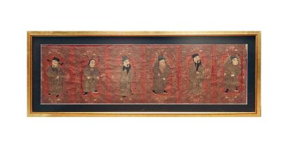 Early 20th Century Chinese silk work