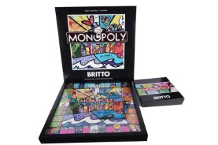 A collectible Monopoly 'Miami Edition' board game by Romero Britto