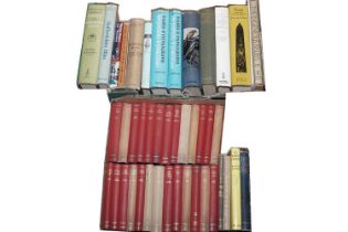 A selection of hardback and other books relating to literature and antiques