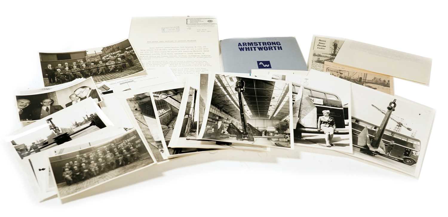 A collection of 1960s photographs relating to Armstrong Whitworth County Durham