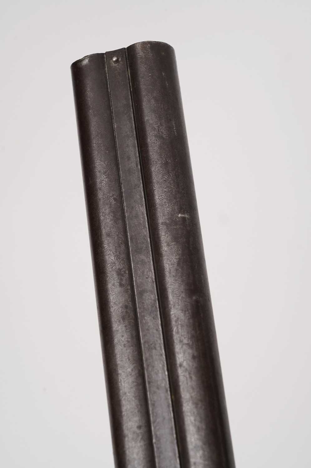 A 19th Century double barrel breech loading pin-fire shotgun by Trulock & Harriss - Image 14 of 22