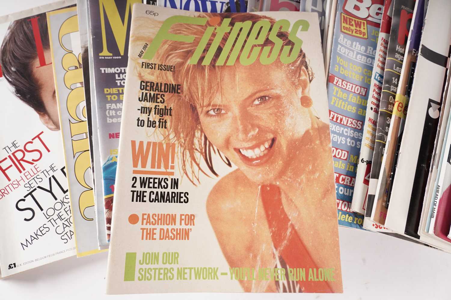 A collection of 1980s first-issue women's fashion magazines, some with original free gifts - Image 2 of 8