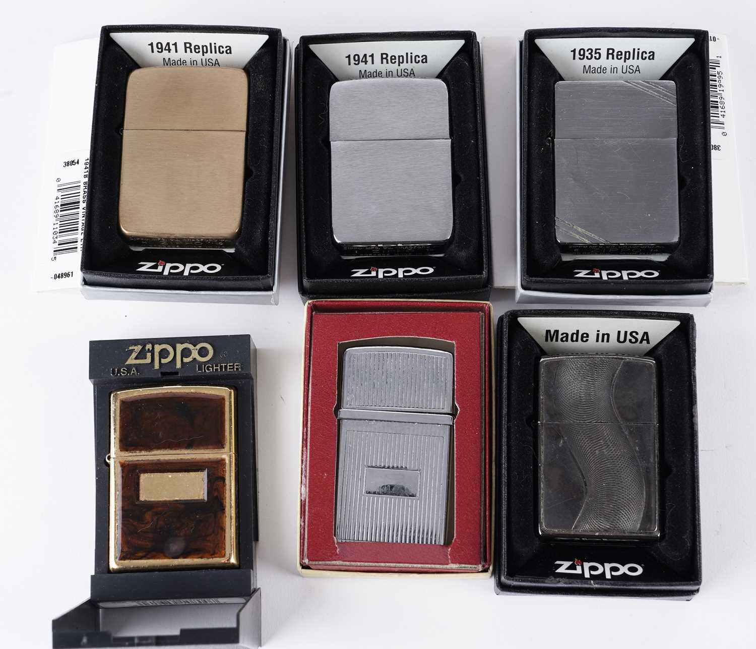 A collection of Zippo and other cigarette lighters - Image 4 of 6