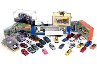 A selection of diecast models