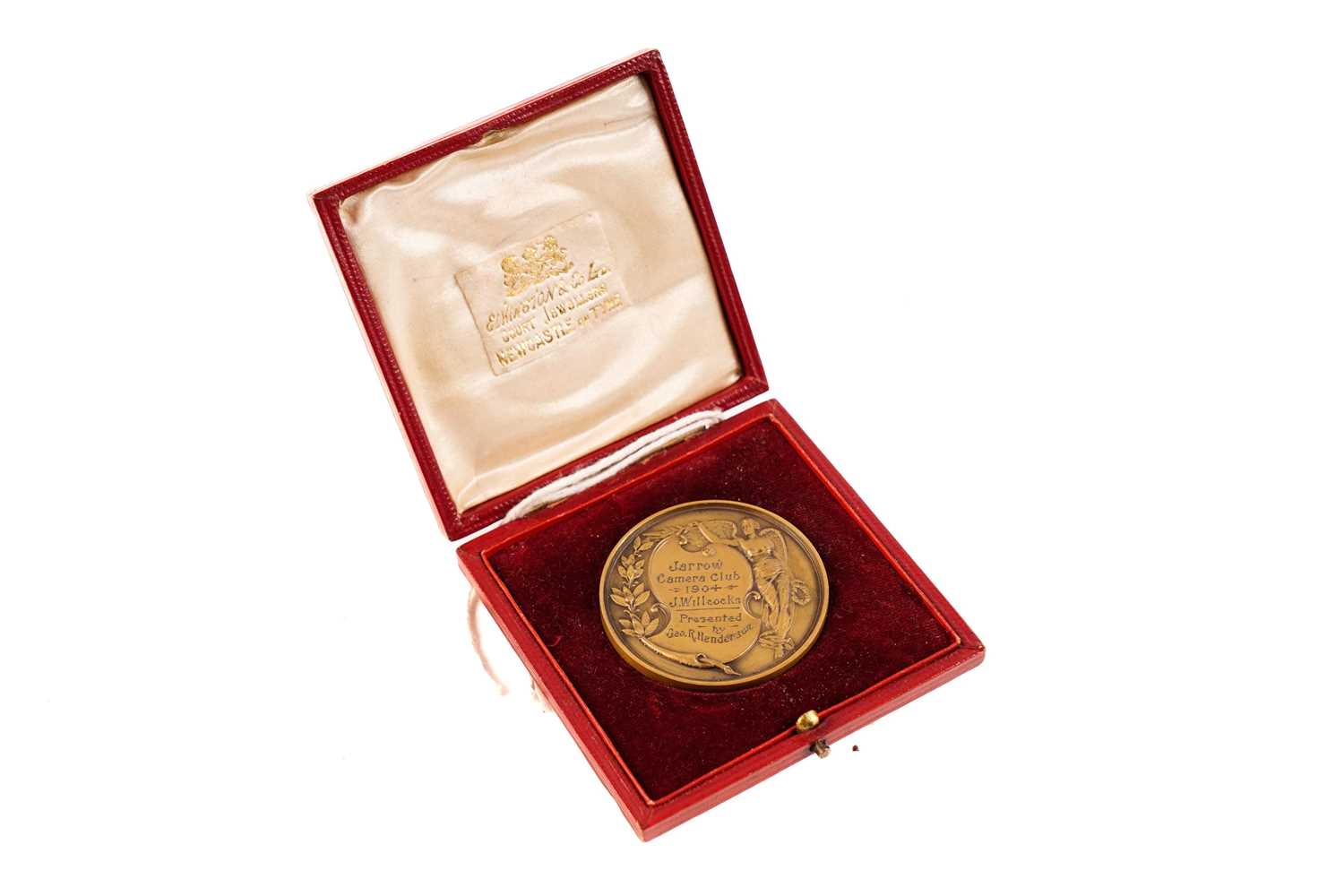 An Edwardian Jarrow Camera Club photography medal