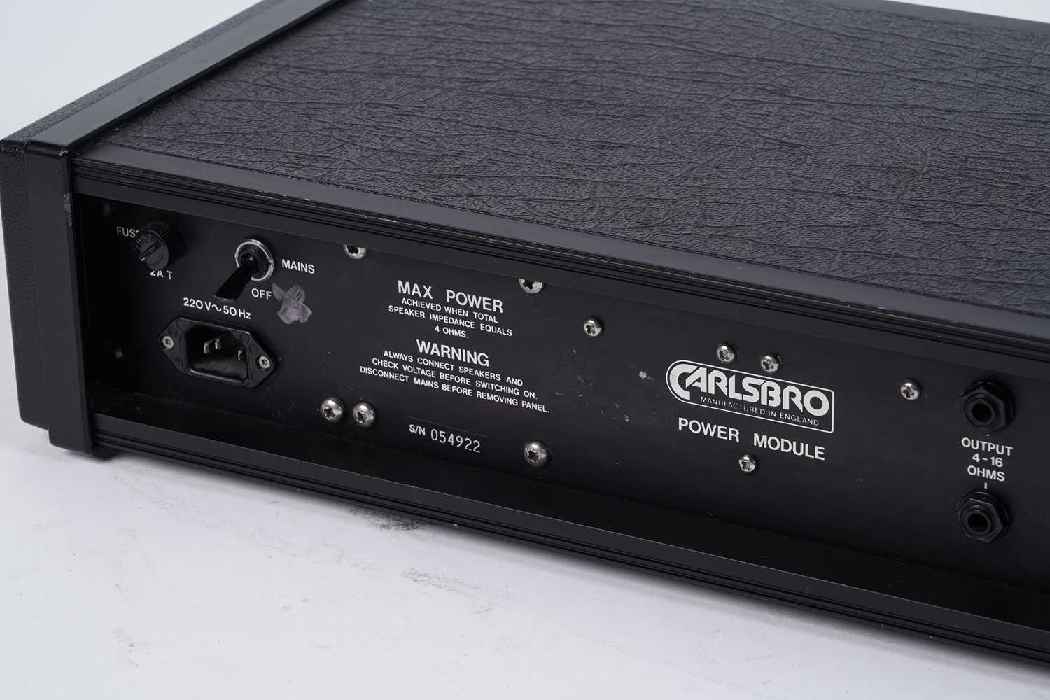 Carlsbo Marlin PA-15 four-channel PA amplifier - Image 3 of 4