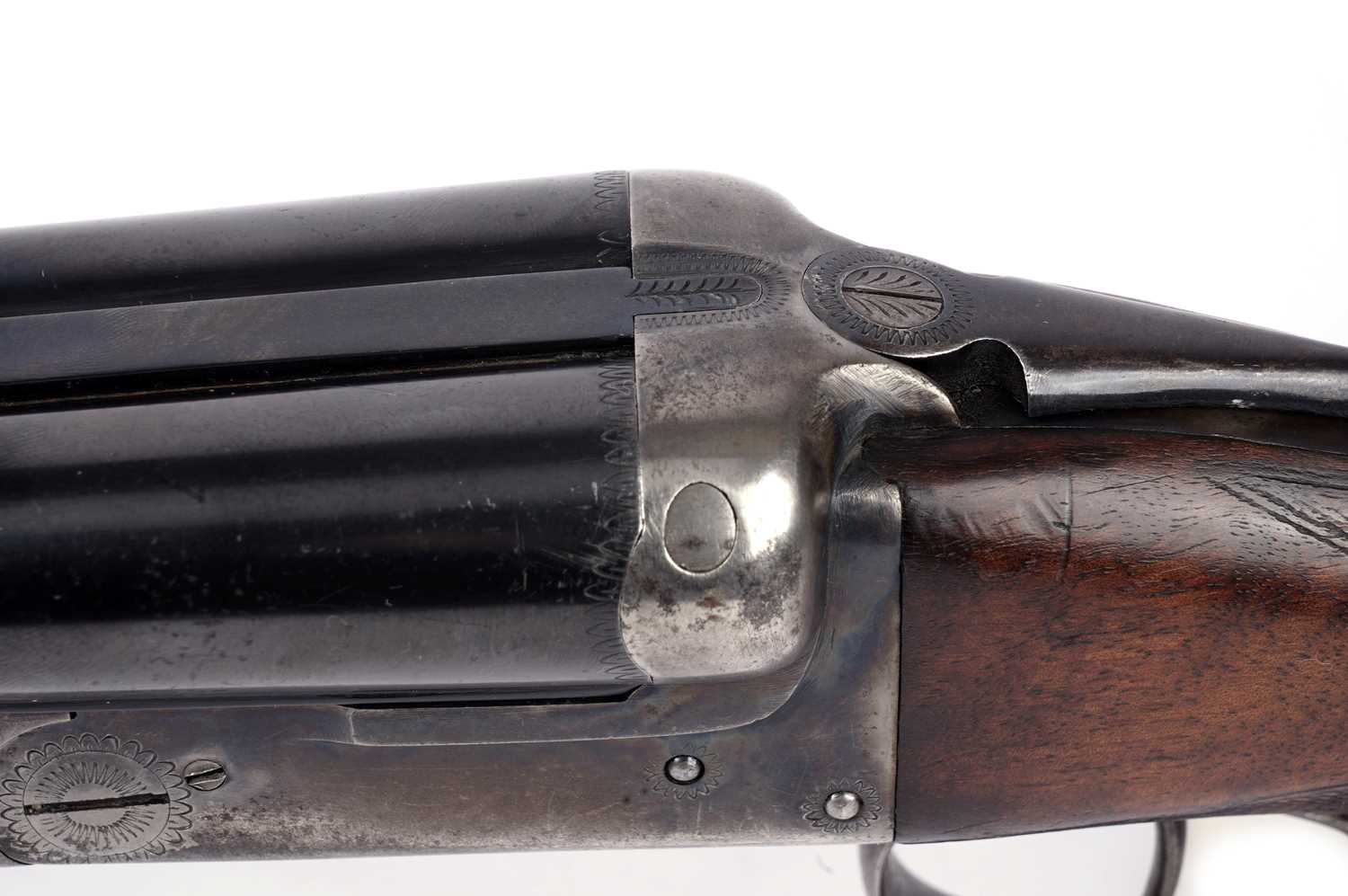 Belgian 12-bore double barrel shotgun - Image 10 of 12