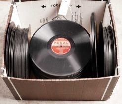 A box of 78's