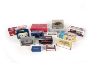 A collection of Corgi diecast model vehicles