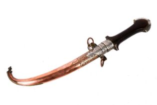 A Moroccan Jambiya dagger