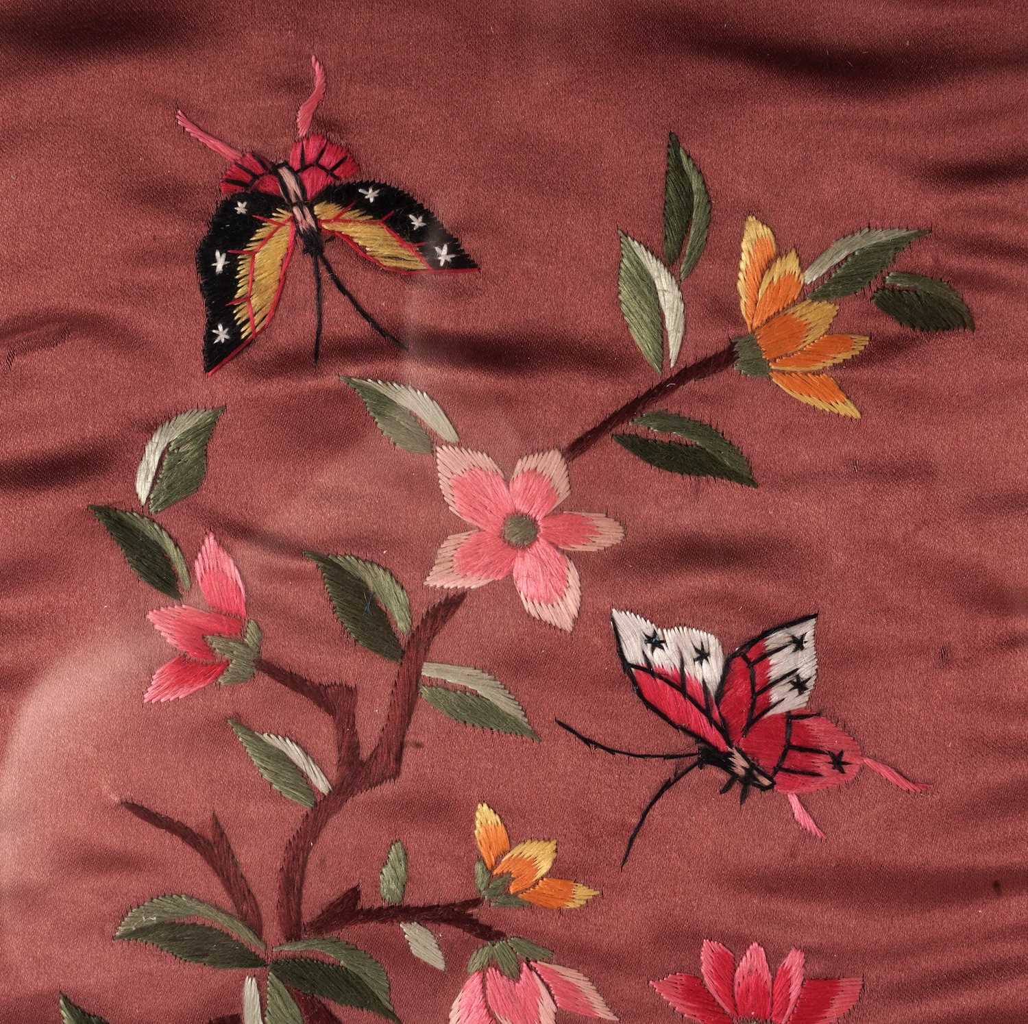 Three Chinese Suzhou embroidery panels - Image 8 of 9