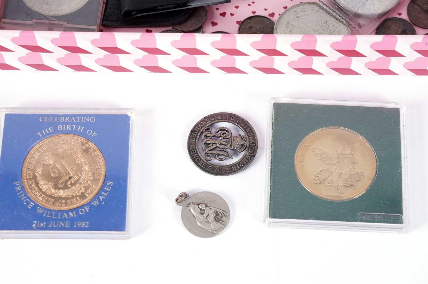Coins, military cap badges and other items - Image 4 of 6