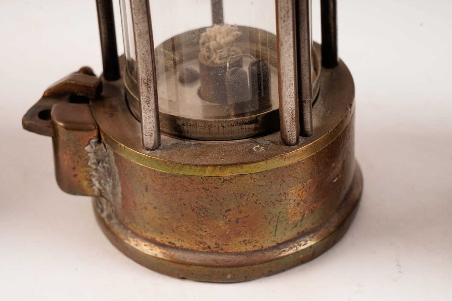 Two Eccles miners safety lamps; and another - Image 5 of 19