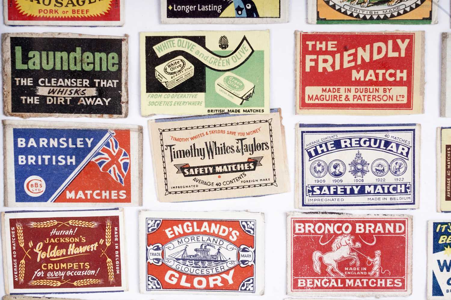 A collection of vintage match box covers - Image 2 of 7