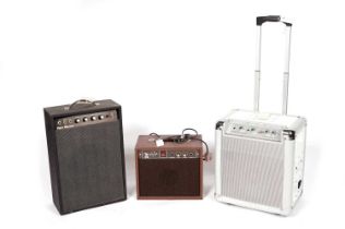 Three amplifiers