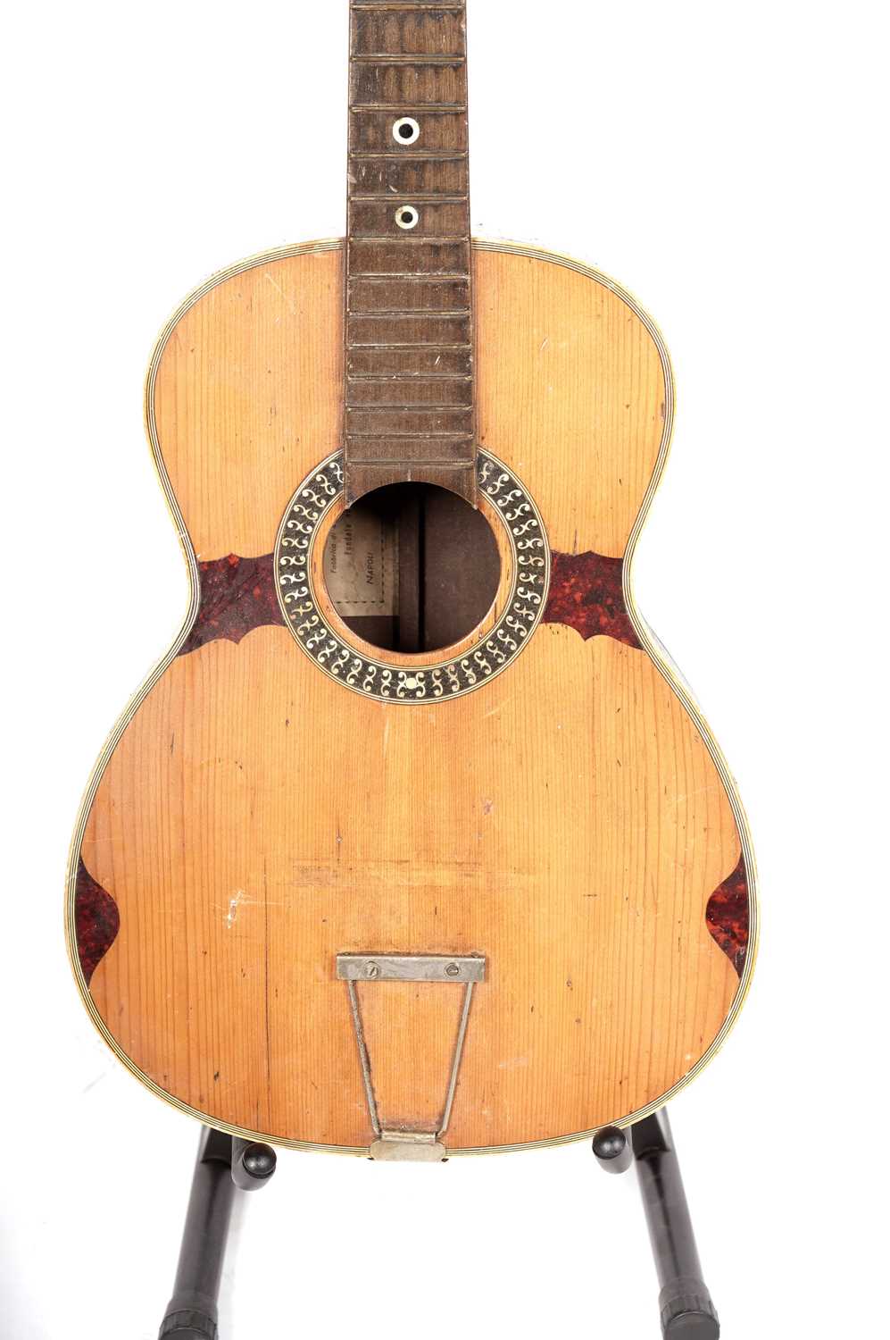 A gypsy-style parlour guitar - Image 4 of 10