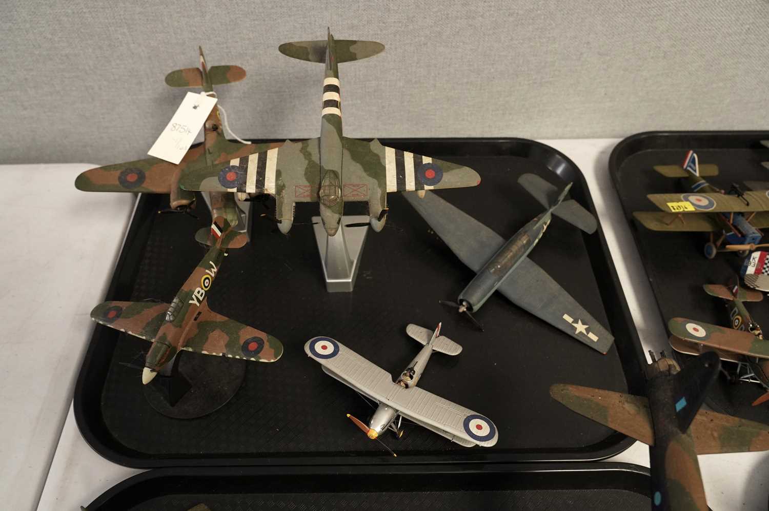 A collection of Corgi The Aviation Archive WWII model military aircraft - Image 6 of 7