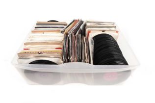A collection of mixed 7" singles