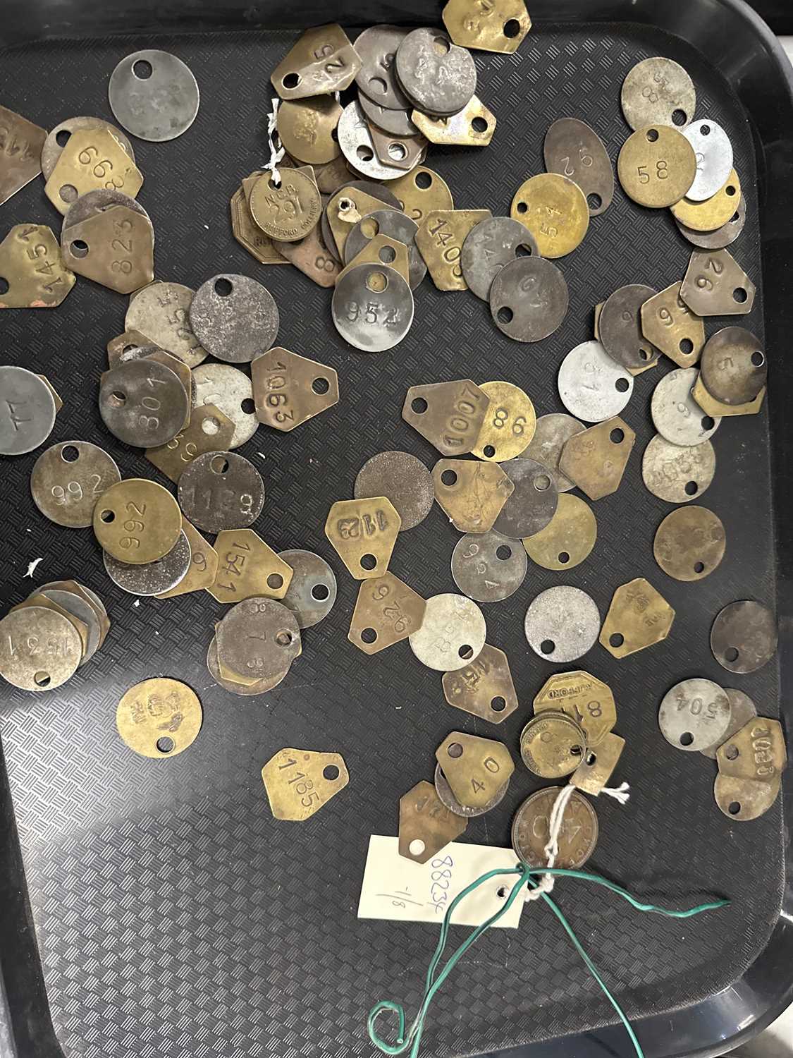 A collection of mining checks and tokens - Image 8 of 17