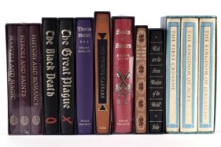 A collection of Folio Society books