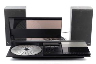 A Bang and Olufsen Beocenter 2200 with two speakers