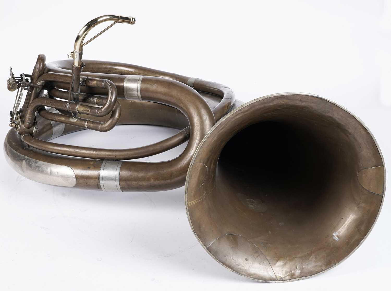 Brass Helicon BBb tuba - Image 5 of 15