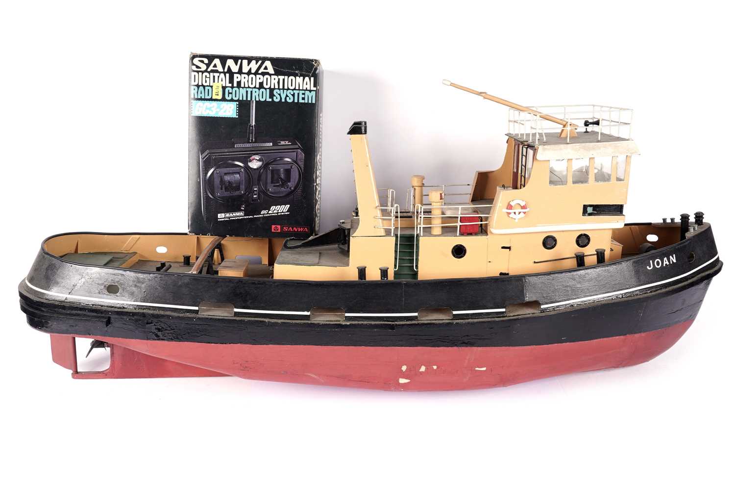 A 20th Century scratch built RC Tyne trawler boat named Joan - Bild 2 aus 4