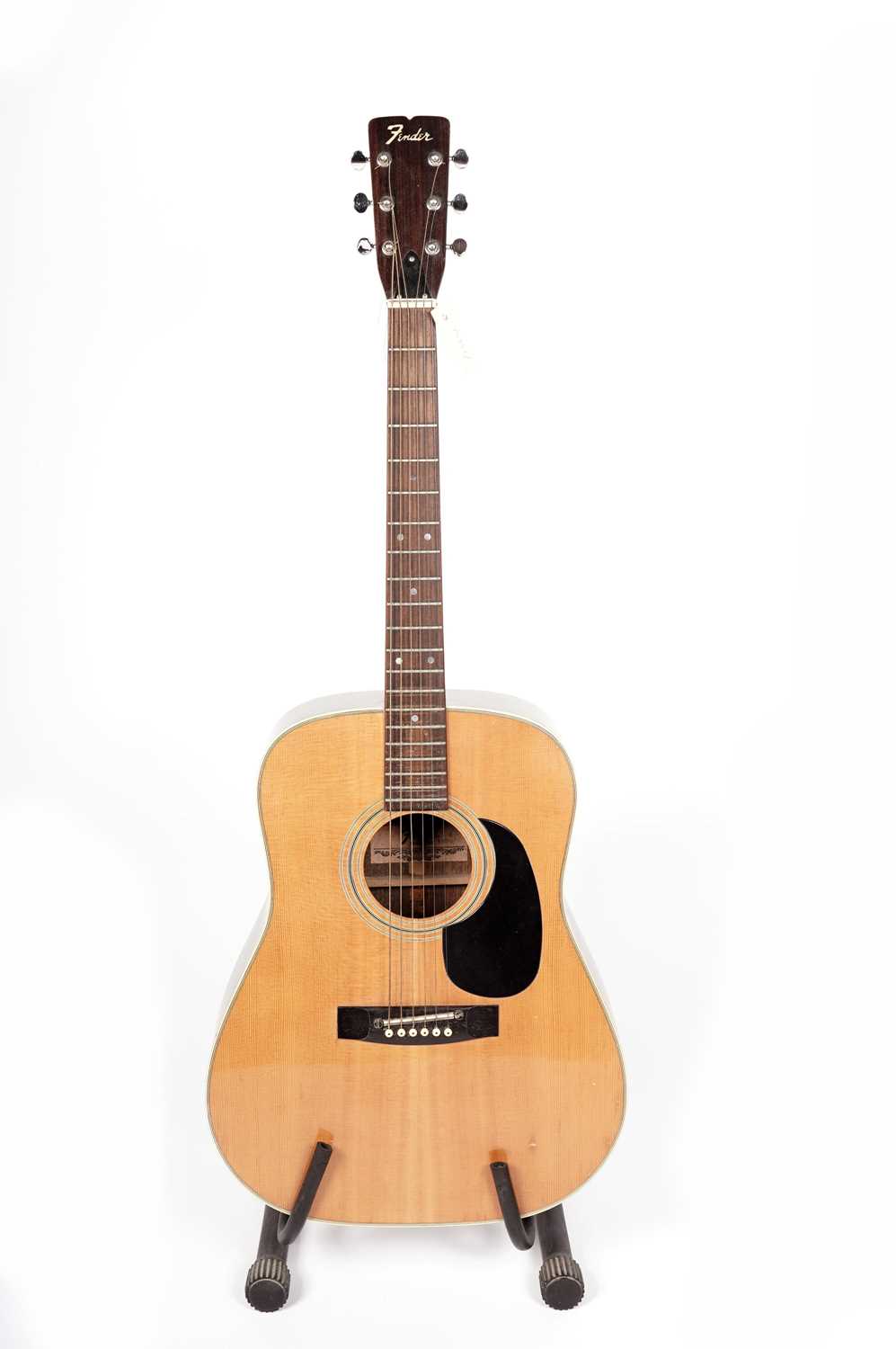 A Fender F-65 acoustic guitar - Image 2 of 4