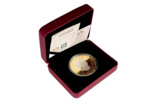 The Royal Canadian Mint Queen Elizabeth II $50 dollar silver proof coin