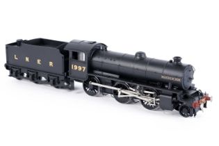 The Right Price Railway Company metal kit-built 0-gauge 4-6-0 locomotive and six-wheel tender