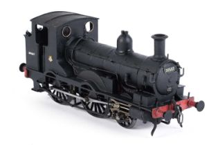 A metal kit-built 0-gauge 2-5-0 tank locomotive