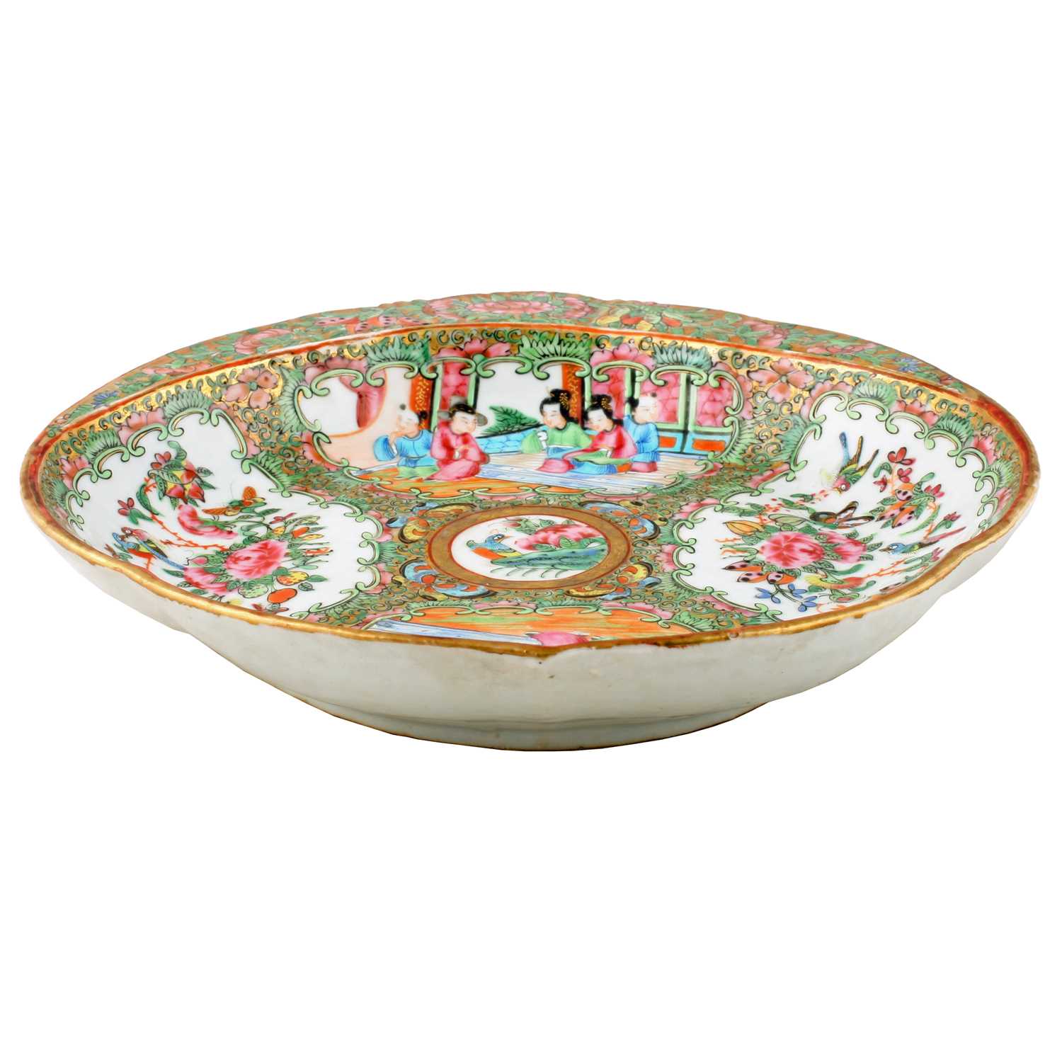 Three Chinese Canton famille rose dishes - Image 23 of 24