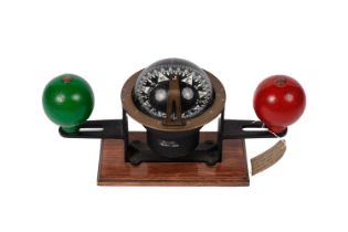 A YB-600 magnetic compass binnacle