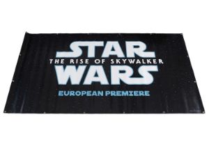 A 'Star Wars: Rise of Skywalker' vinyl film premiere poster