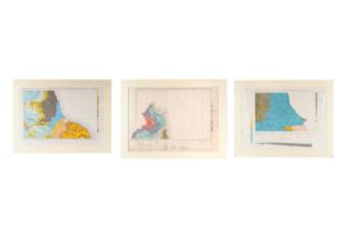 Three geological maps of the North East