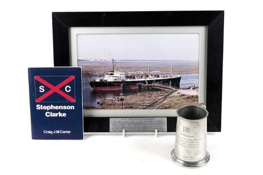 A selection of Methane Pioneer pieces; and a copy of Stephenson Clarke Shipping - Image 1 of 4